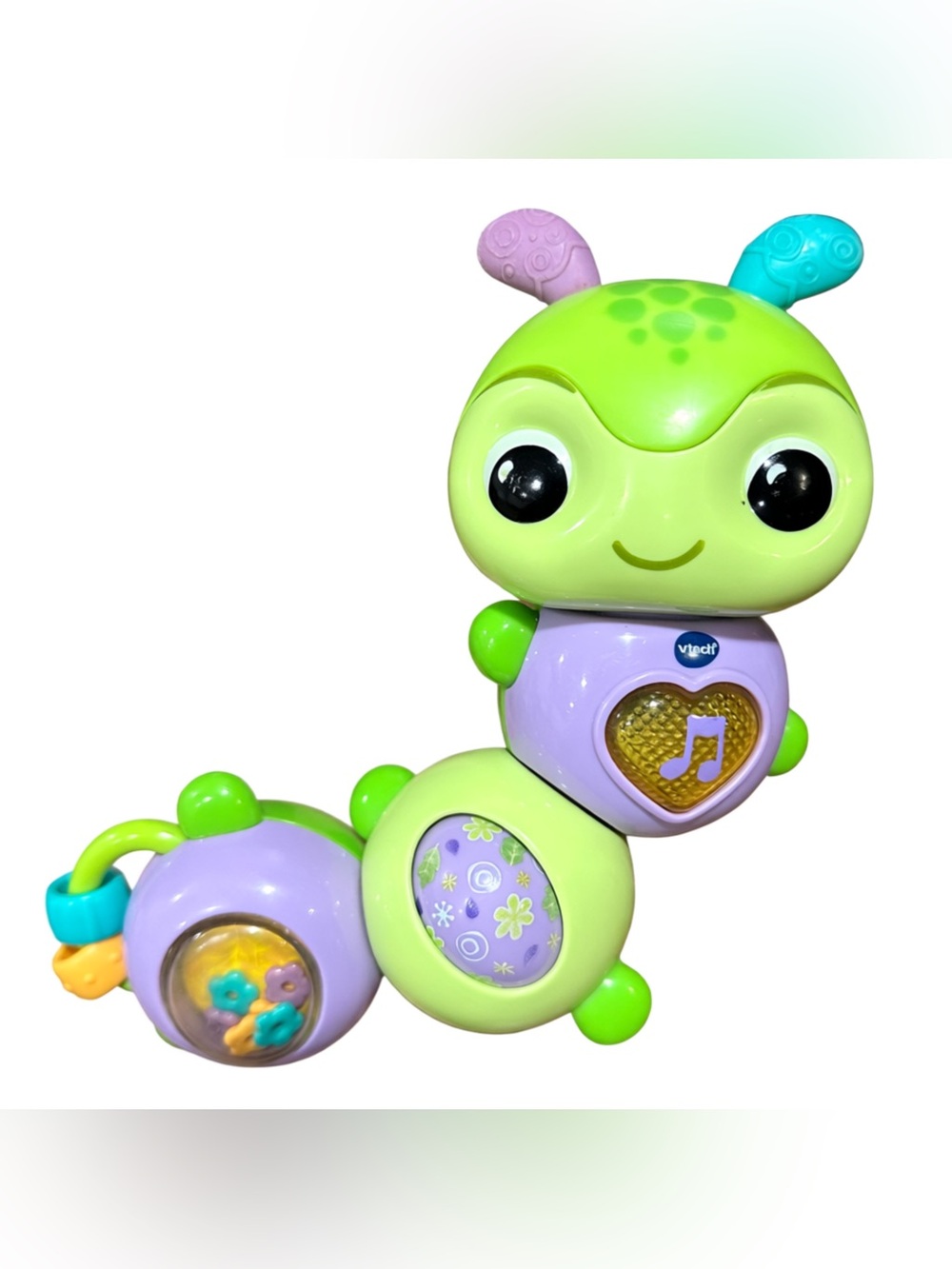 VTech Twist & Explore Caterpillar Interactive Baby Toy Words Sounds Motor Skills